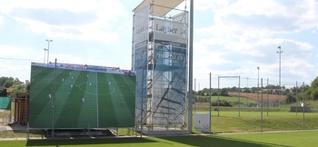 Hoffenheim trial Videowall for real-time analysis