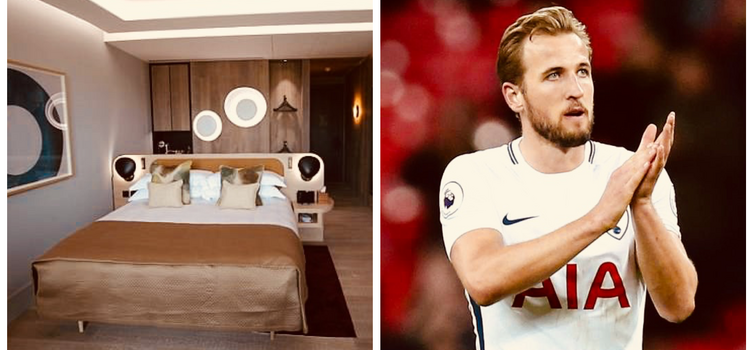 The Lodge has 40 rooms for players including Harry Kane