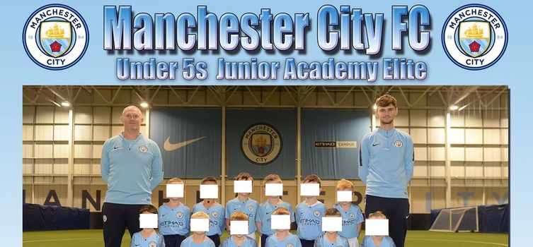 Man City's Under-5s 'elite squad' trains at least three times a week at their Academy 