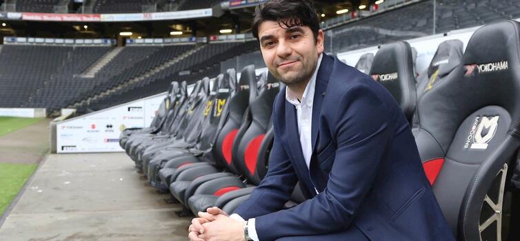 Micciche was in charge at MK Dons for three months last season