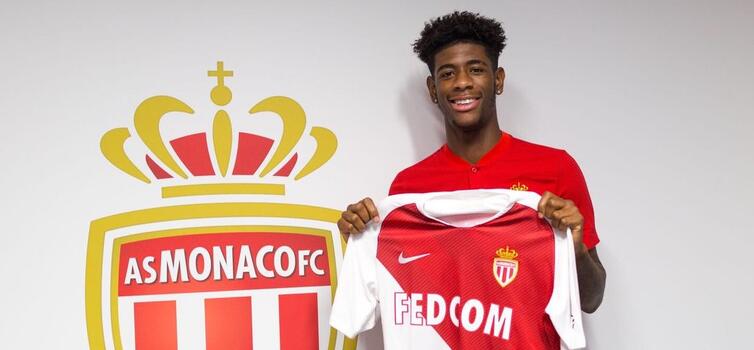 Panzo signed a five-year deal with Monaco