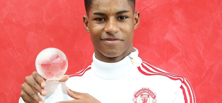 Rashford joined United's Academy at the age of seven