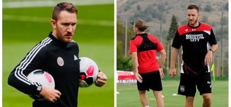 Rhys Carr has been Individual Development Coach at Sheffield United (left) and Bristol City (right)