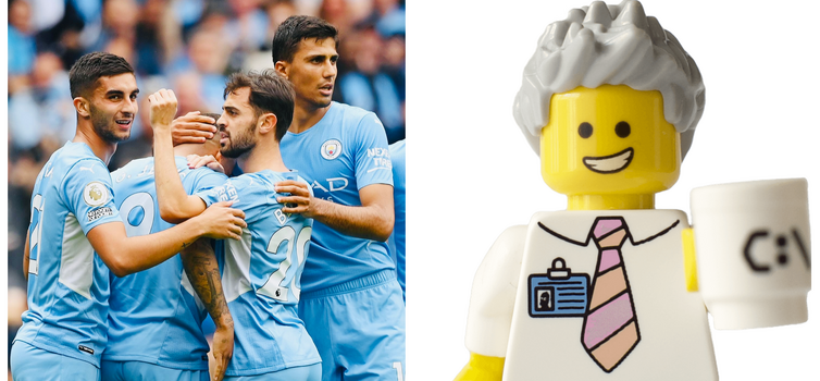 Edd Webster went from data science with Manchester City to LEGO