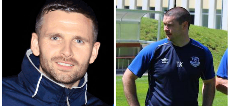 Dan Copnall (left) and Tom Kearney (right) are Everton's new Assistant Heads of Coaching