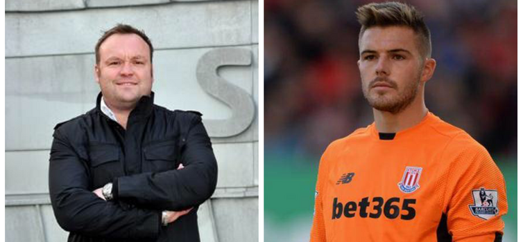 Butland's comments put the role of Mark Cartwright (left) in the spotlight