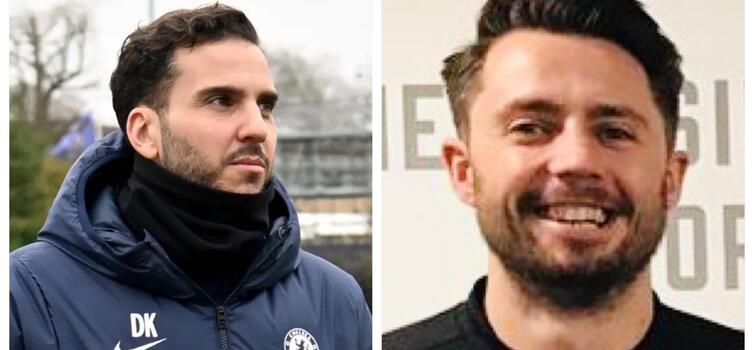 Dimitrios Kalogiannidis (left) is leaving Chelsea, while Ed Richmond (right) is on his way in