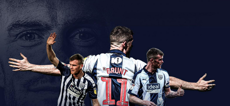 Brunt played for West Brom for 13 seasons