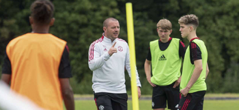 Travis Binnion becomes U18s lead in Man Utd Academy reshuffle
