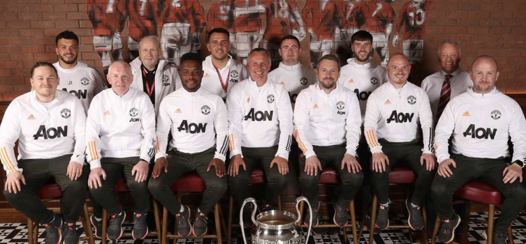 United's Pre-Academy coaching staff