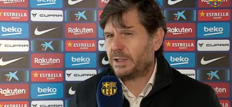 Mateu Alemany has been Director of Football at Barcelona since 2021
