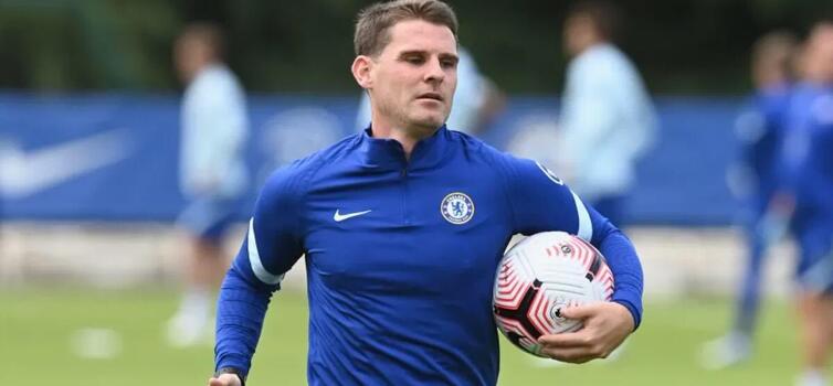 Anthony Barry joined Chelsea under Frank Lampard in August 2020