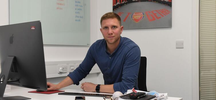 Ben Knapper has been Loans Manager at Arsenal since February 2019