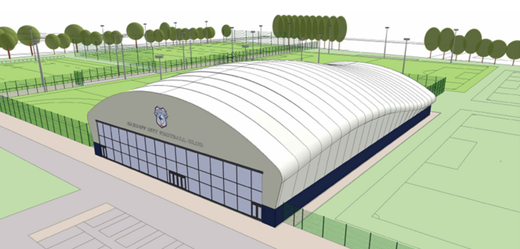 There will be a new two-storey building housing a 3G indoor pitch