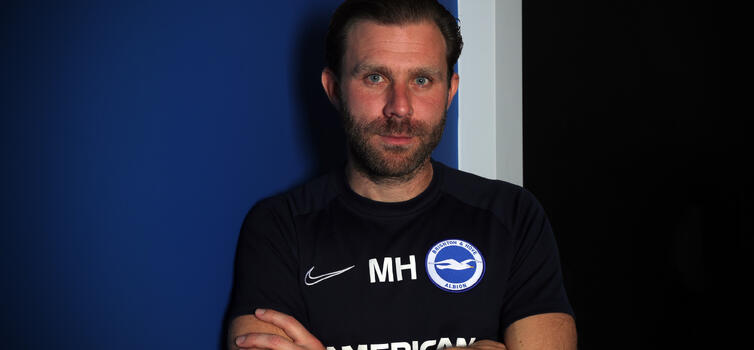 Harris was PDP coach at Brighton before joining the FA in September