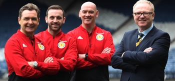 McLeish appoints trio to Scotland backroom team