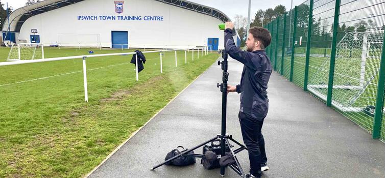 Training and matches are filmed using Veo cameras