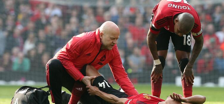 Jesse Lingard was one of three Man Utd players to suffer hamstring injuries against Liverpool 