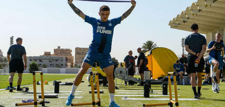 Newcastle trained in Saudi Arabia in January