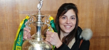 Norwich promotion for Mariela Nisotaki, the scouting pioneer
