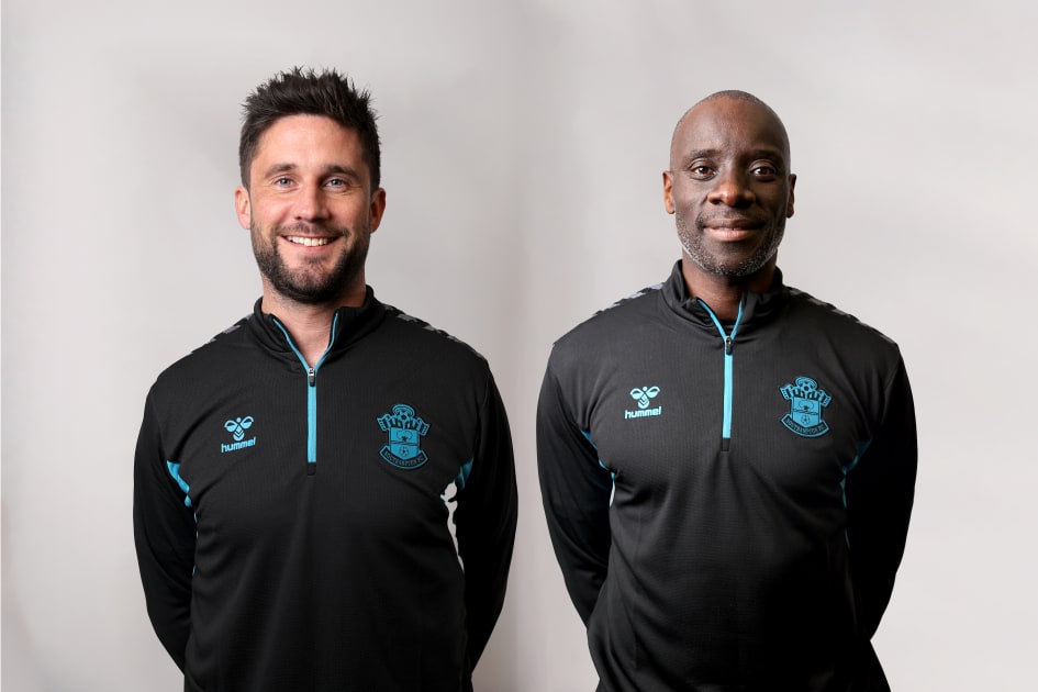 Andrew Surman (left) joins as U18s Assistant; Chris Allen (right) joins as U21s Assistant