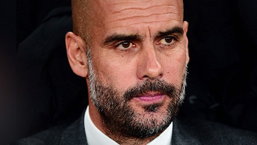 Pep Guardiola Headshot