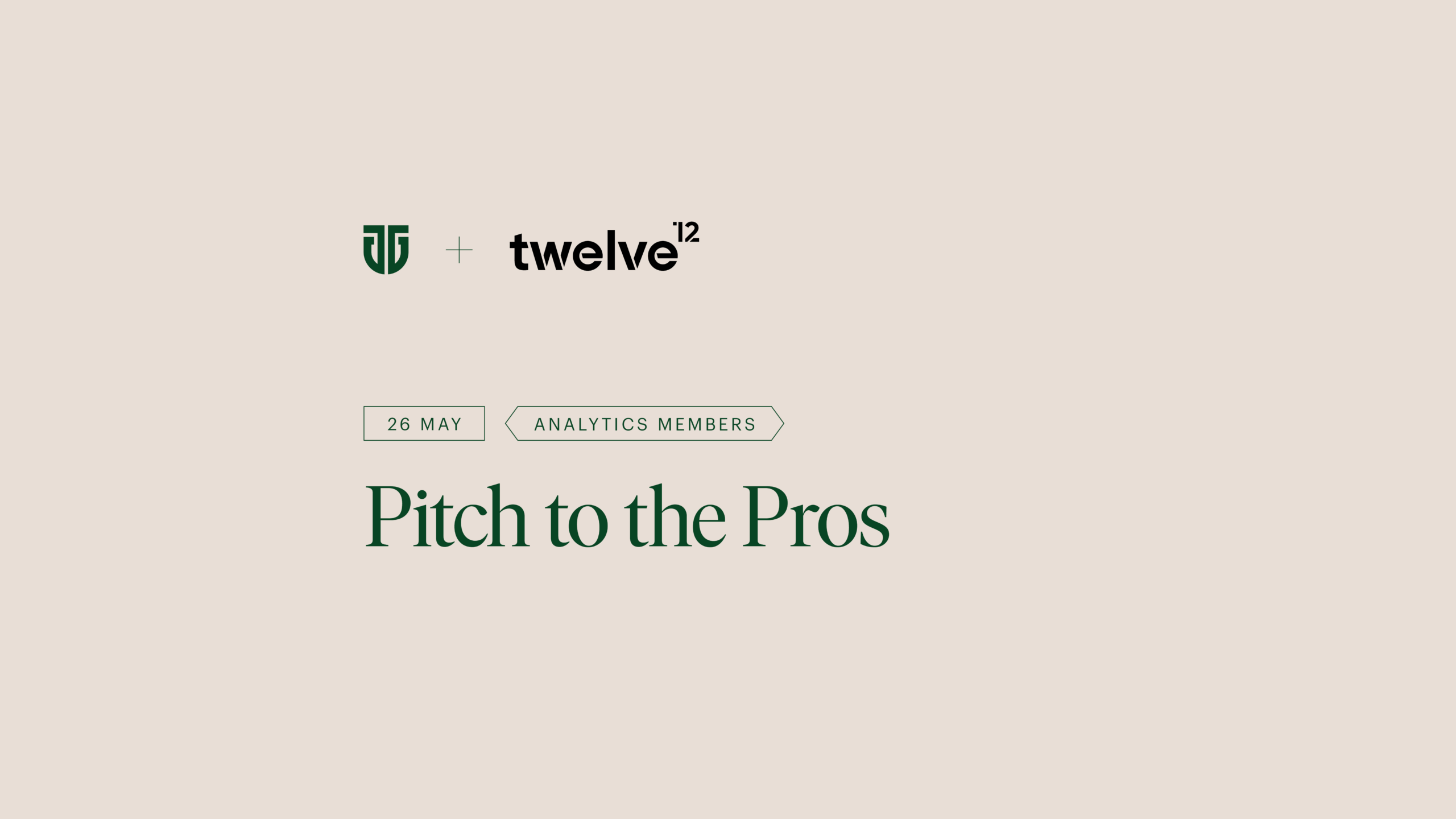 Pitch to the Pros: Your chance to get feedback from industry experts