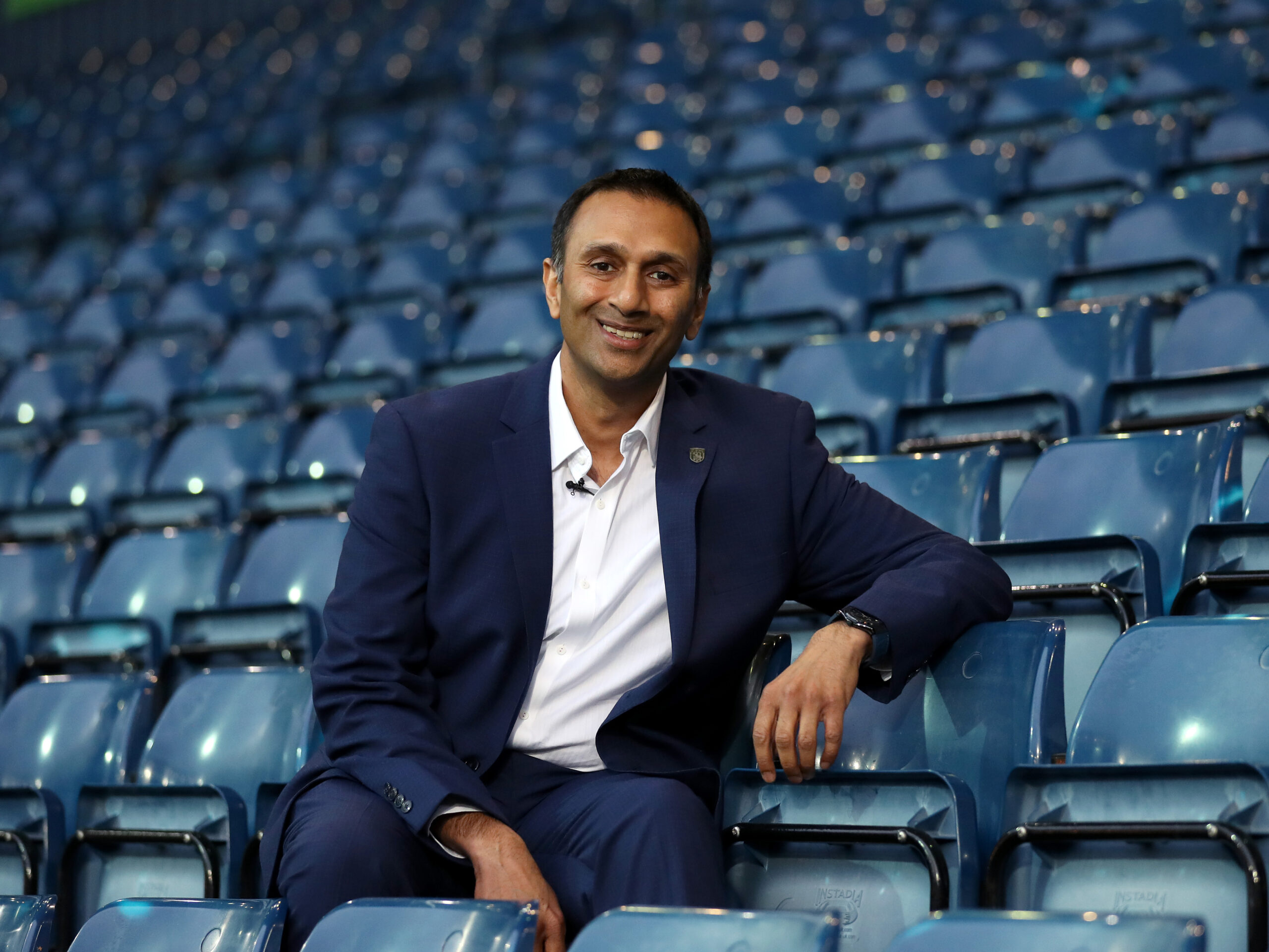 West Brom Chairman and owner Shilen Patel