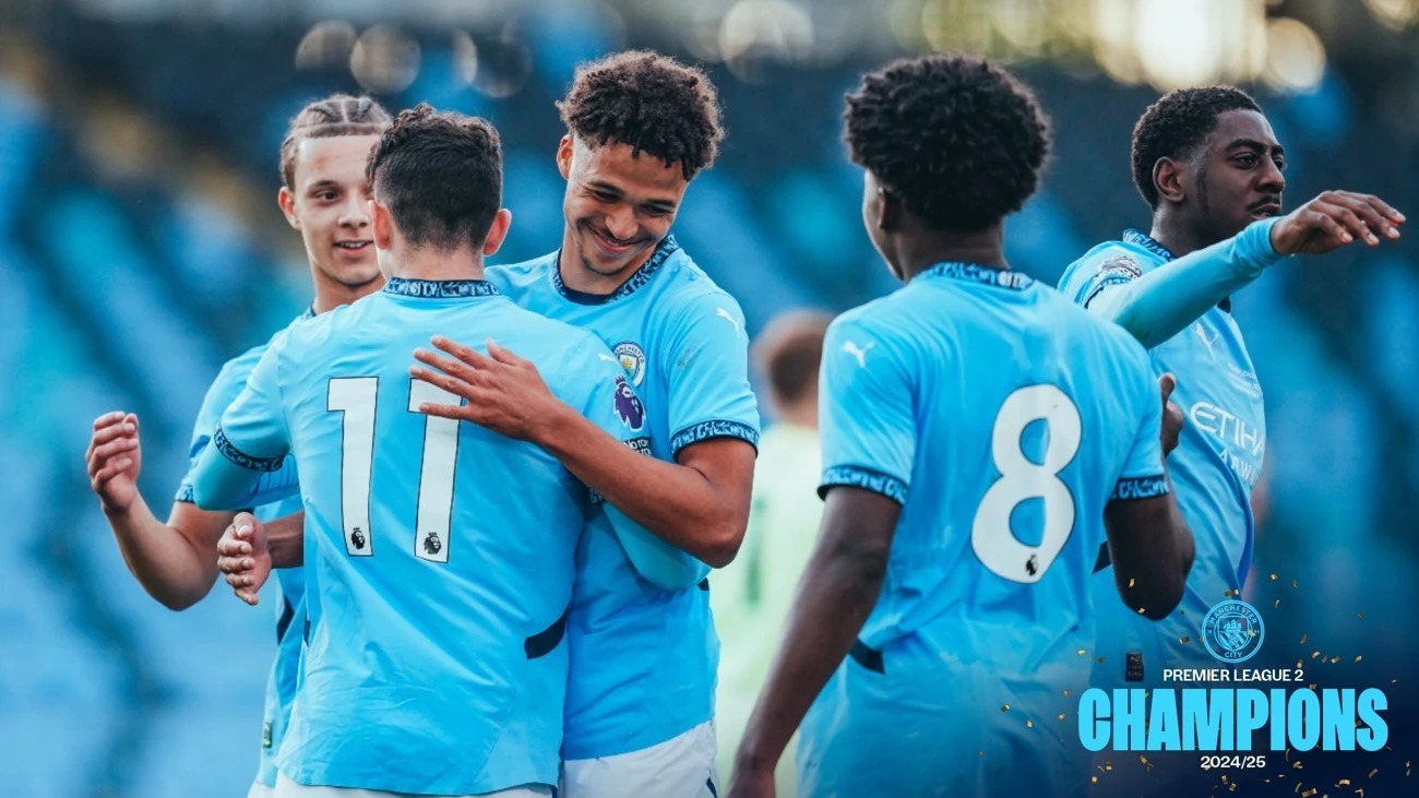 Man City become most successful side in PL2 history with final win