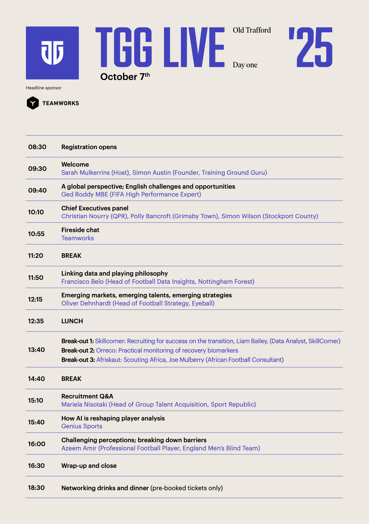 TGG Live 2025 Day 1