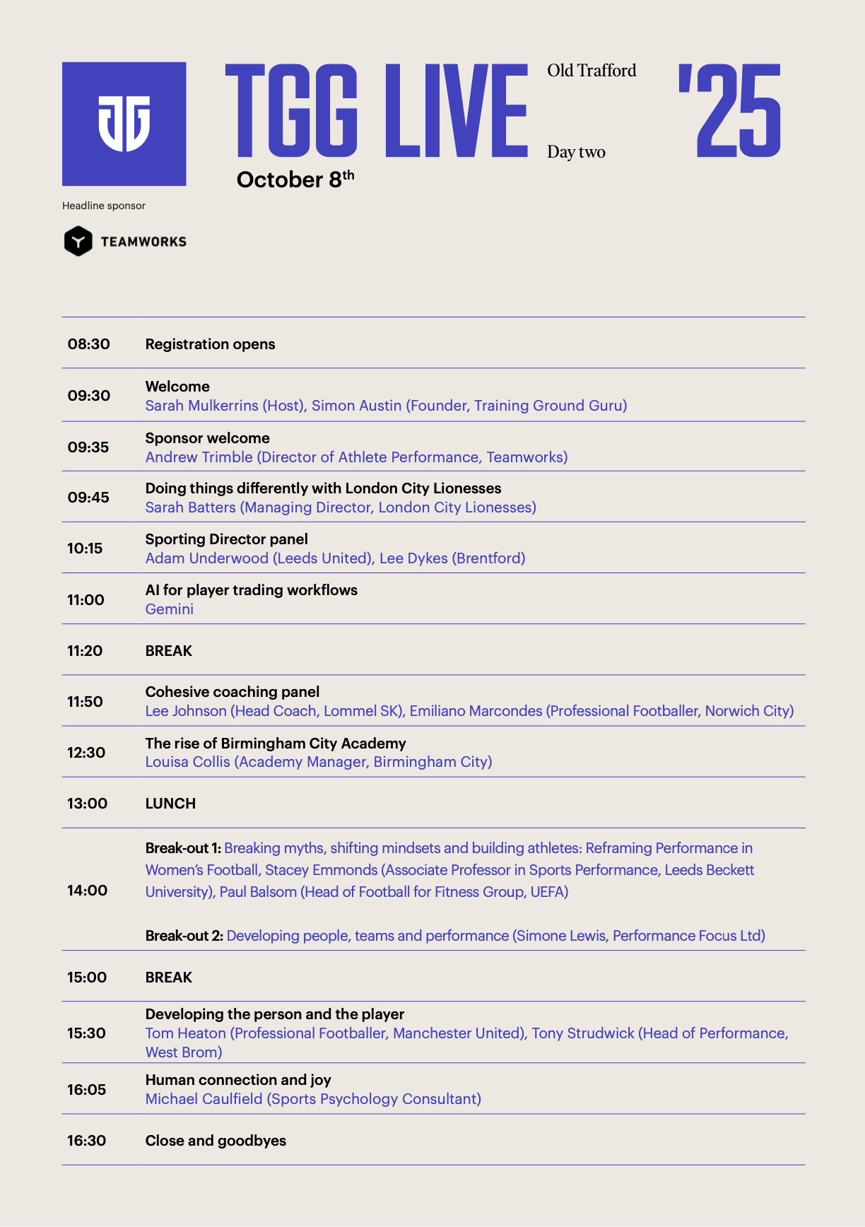 TGG Live 2025 Day 2