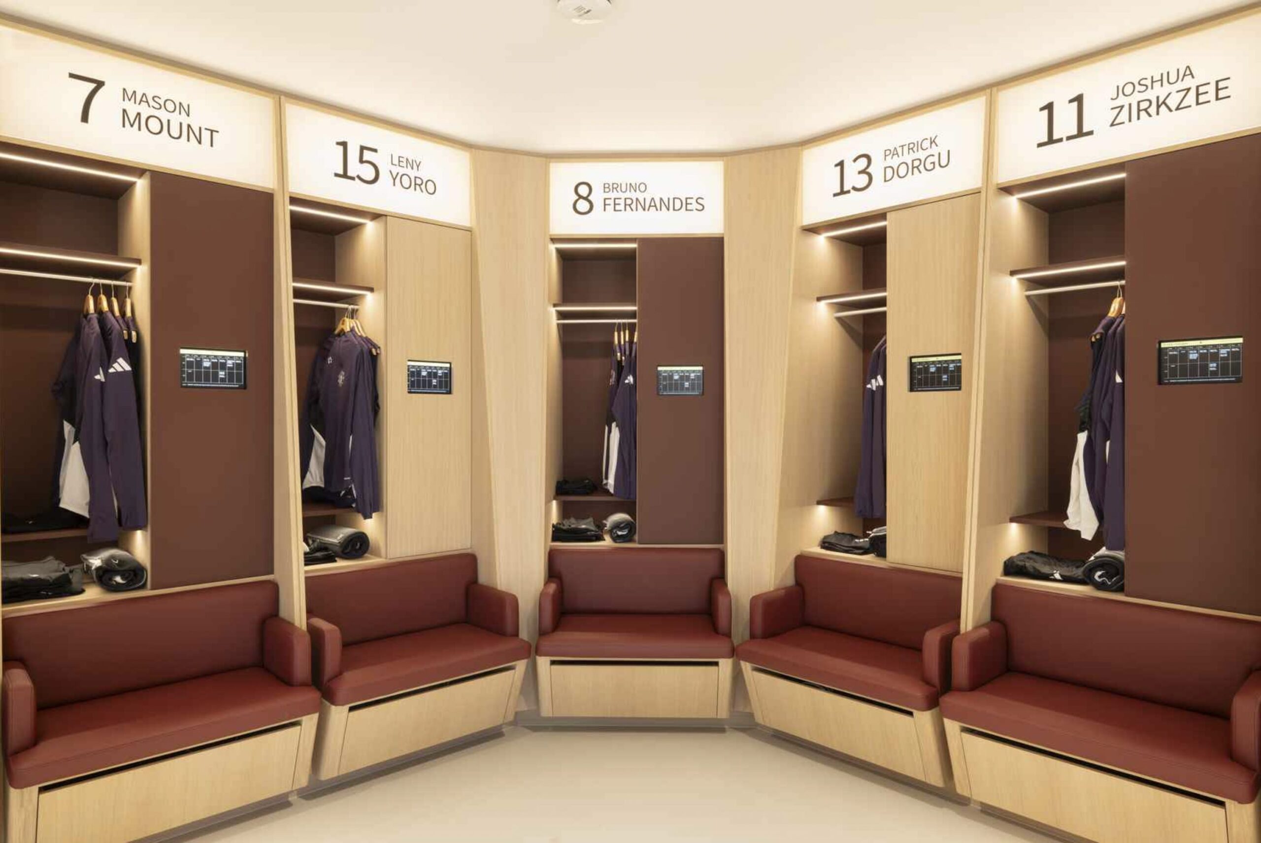 Carrington changing room