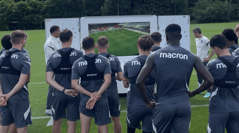 How Blackburn use a portable videowall to enhance training