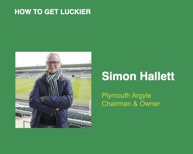 Simon Hallett and graphic