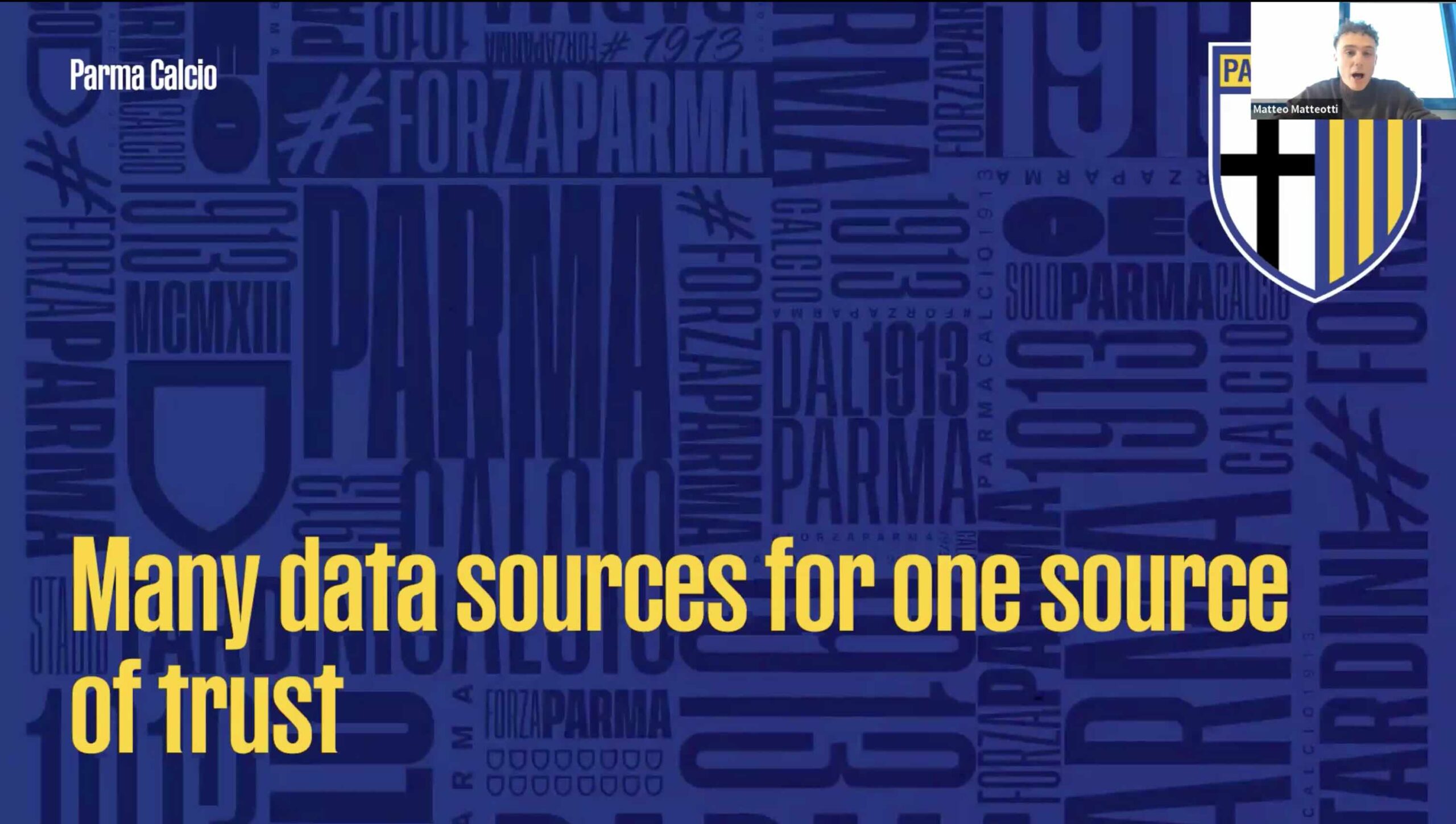 Matteo Matteotti: Parma’s open source solution to merging different data sources